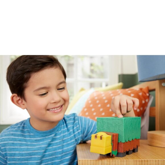 NEW Mattel Minecraft Sniffer Action Figure with Sounds & Pixelated Design 7" sca - Picture 4 of 15